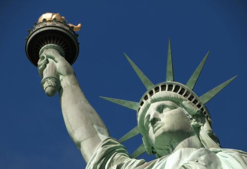 The Statue of Liberty is a famous landmark to visit when moving to New York