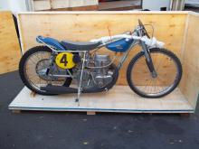 Crated motorbike to Canada