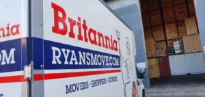 britannia ryans removals vehicle