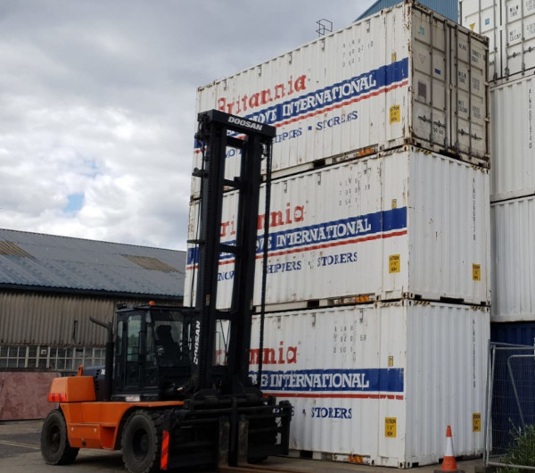 britannia ryans international moves containers