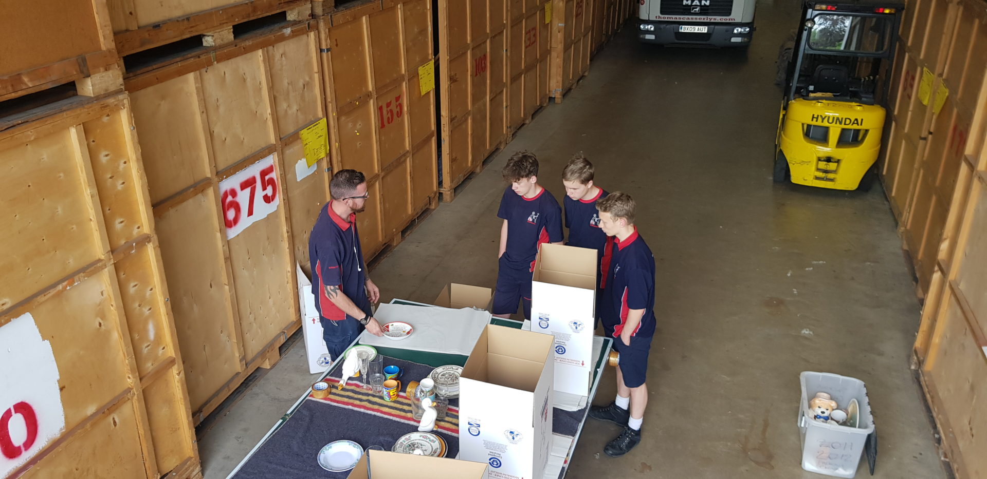 Work placement for Marches Year 11 Britannia Movers International