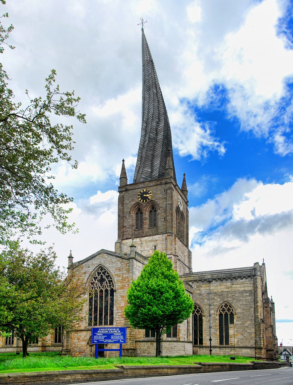 chesterfield twisted spire