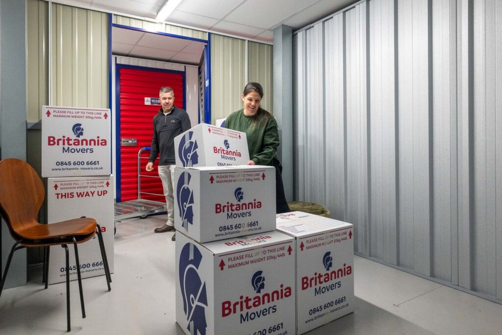 britannia beckwith self-storage unit in sussex