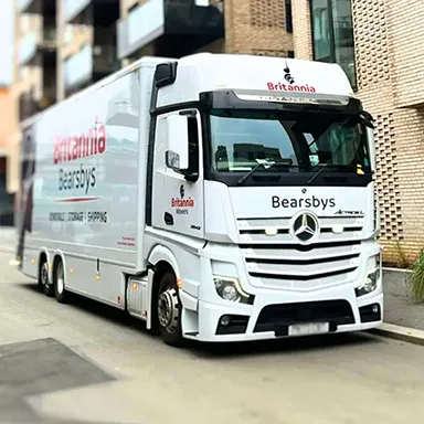 britannia-bearsbys-removals vehicle