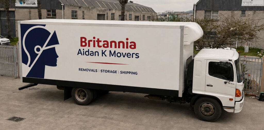 britannia aiden k movers truck