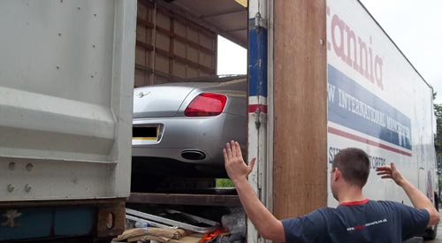 Shipping your car abroad is easy with Britannia Bradshaw International Removals & Storage